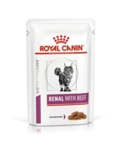 Royal Canin VDIET RENAL FELINE BEEF 12X85GR (POUCH)